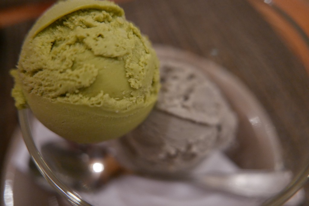 Glaces thé vert et sésame © GP