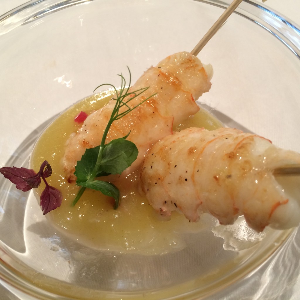 Langoustine et moutarde de Crémone © GP