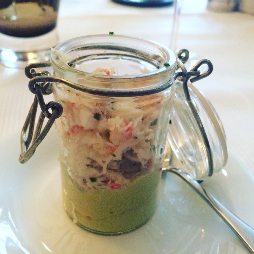 Tourteau et guacamole © GP