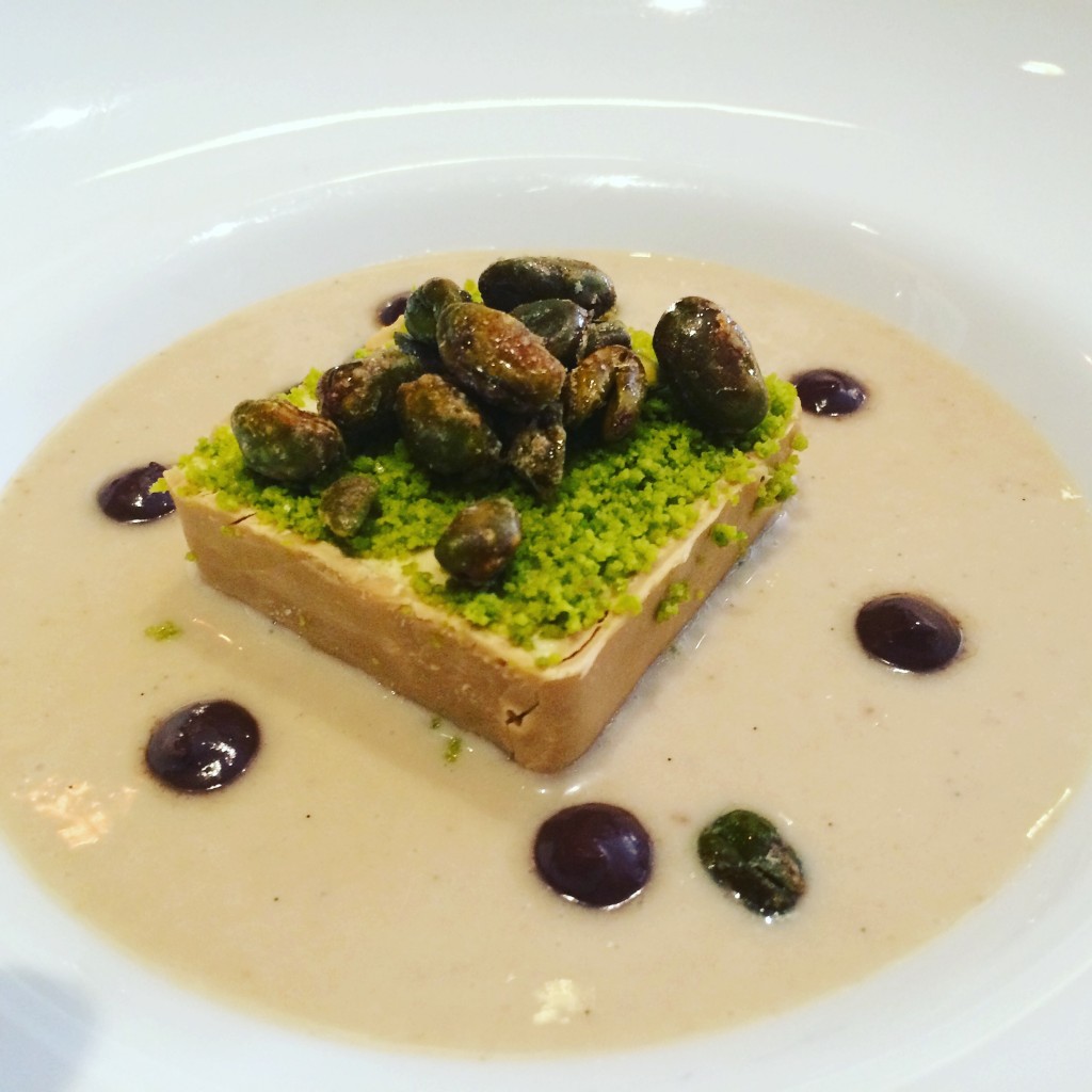 Croquant de chocolat Dulcey aux pistaches © GP