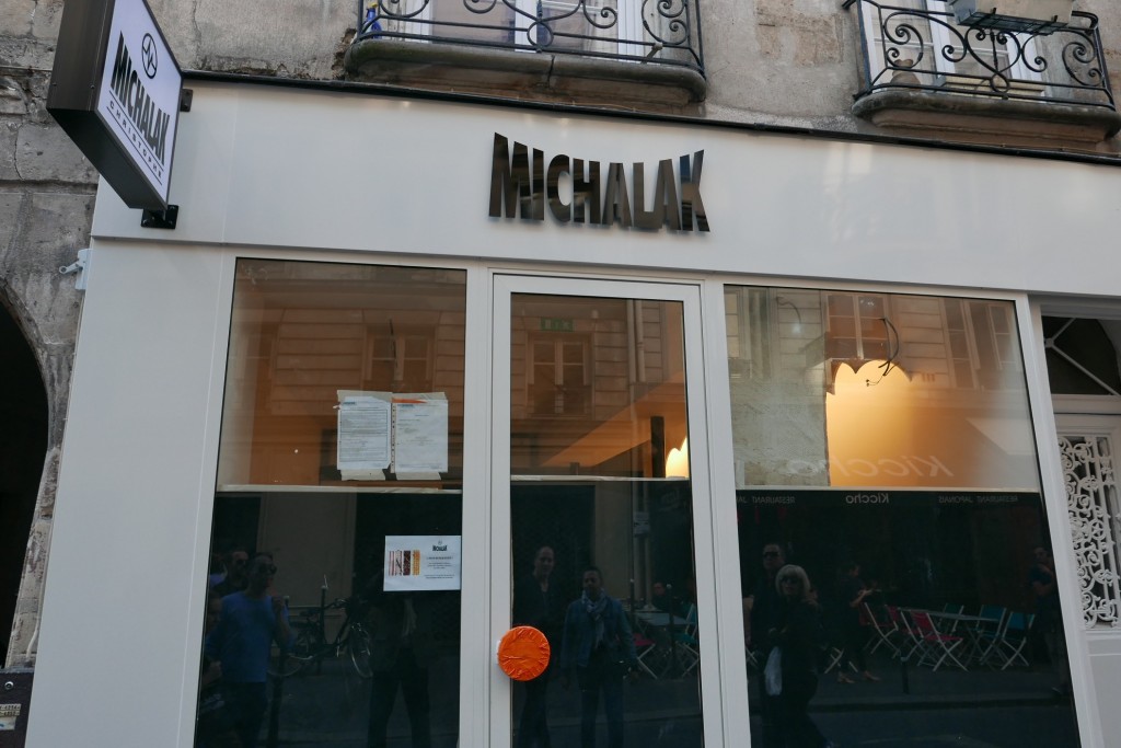 La boutique Michalak il y a une semaine © GP