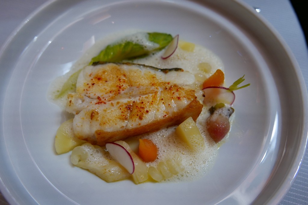 Turbot aux racines potagères et raifort © GP