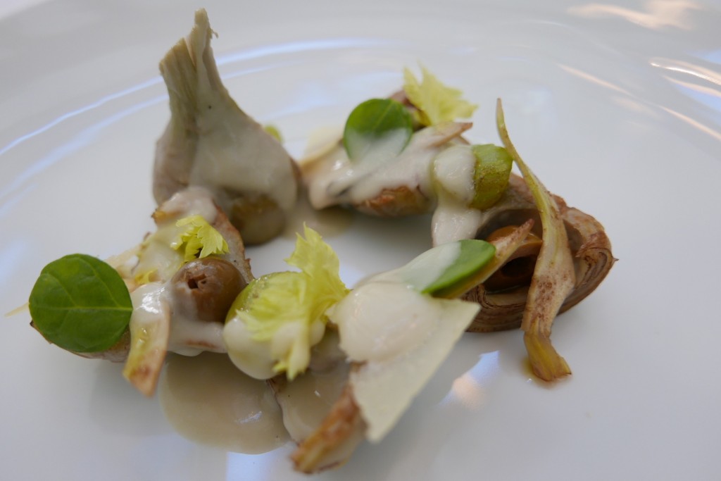 Salade d'artichauts © GP