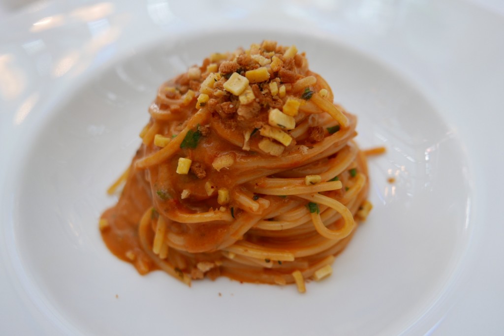 Spaghetti aux oursins © GP