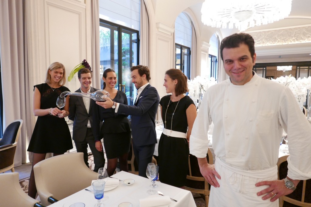 Marco Garfagnini et l'équipe de salle © GP