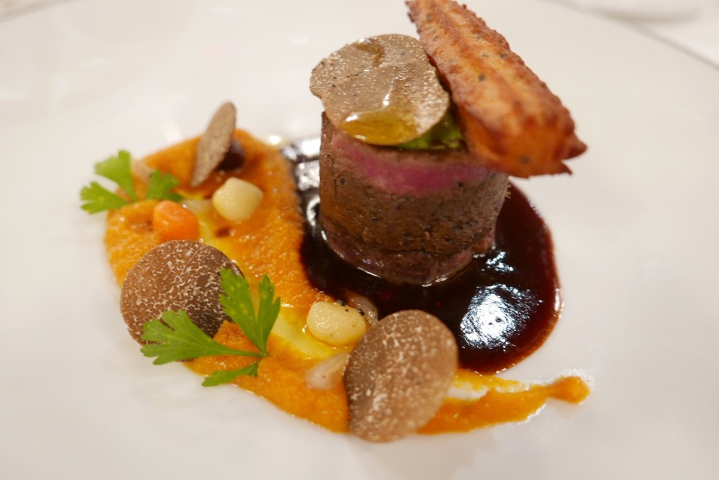 Filet de charolais et joue de boeuf aux churros © GP