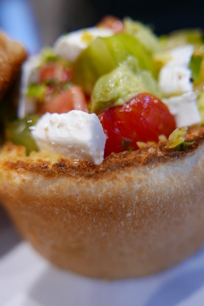 Salade tomate, chèvre © GP