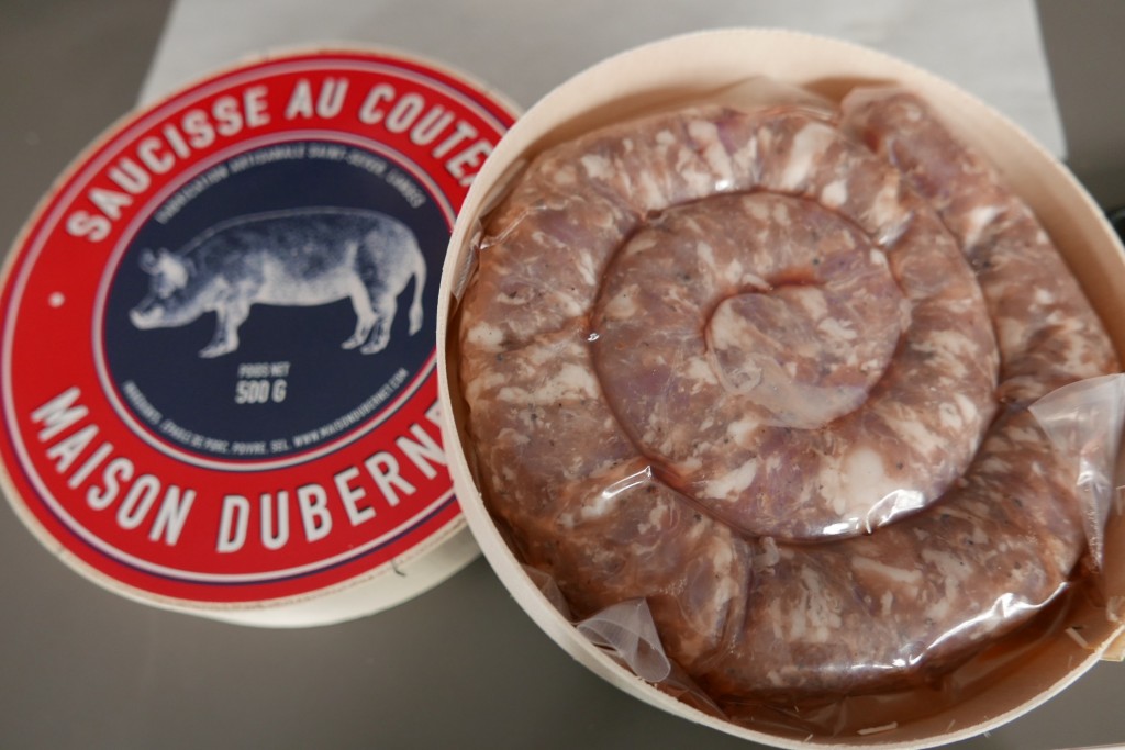 Saucisse au couteau © GP