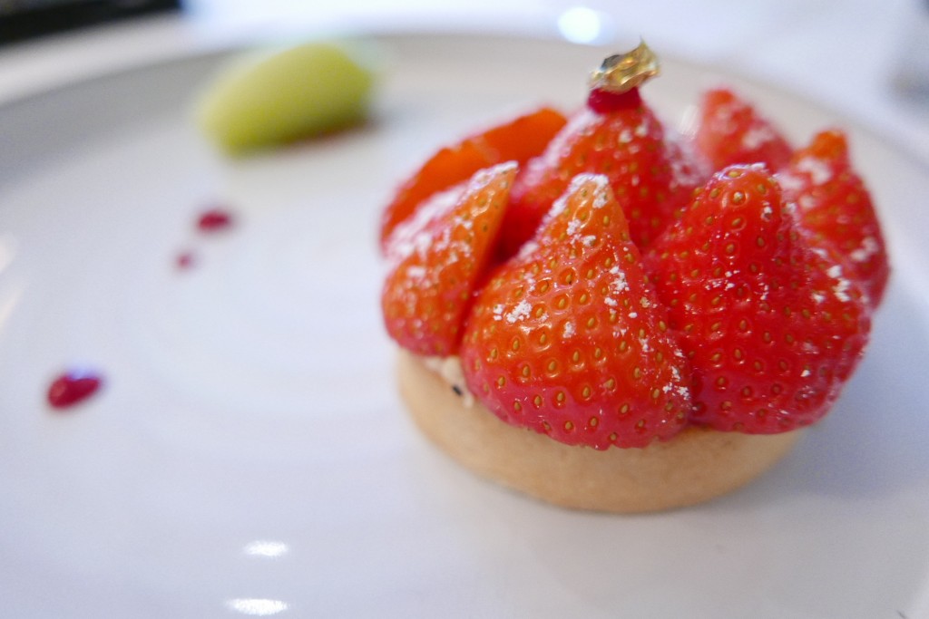 Tarte aux fraises © GP