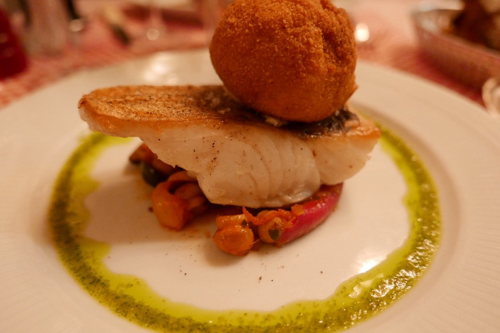 Lieu et burrata © GP