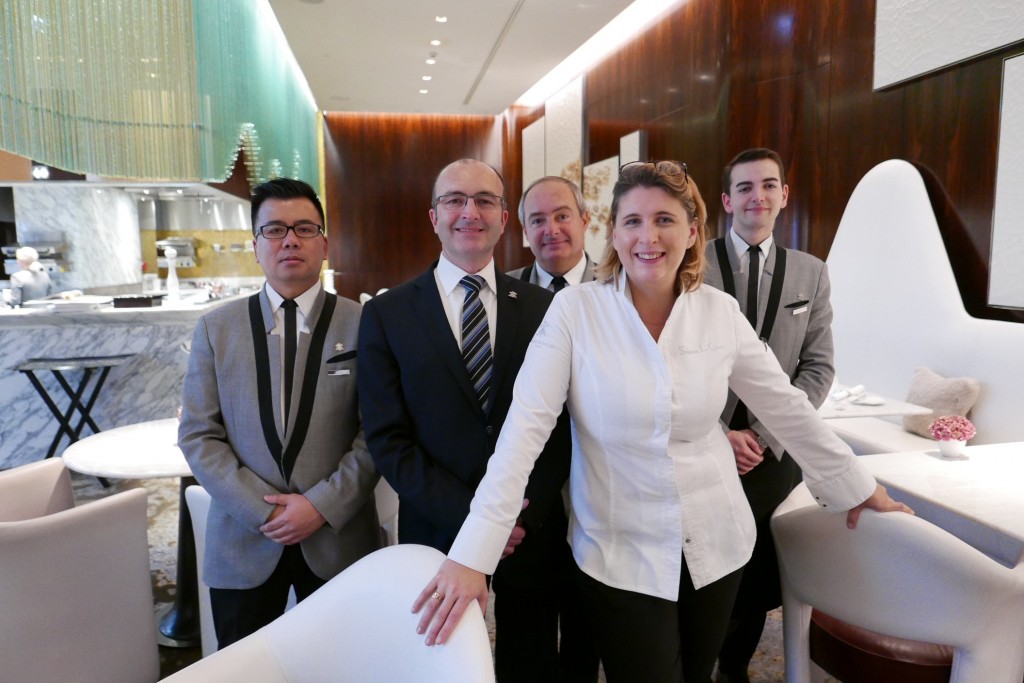 Stéphanie le Quellec et le service © GP