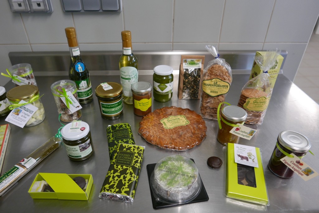 Produits à base d'angélique © GP