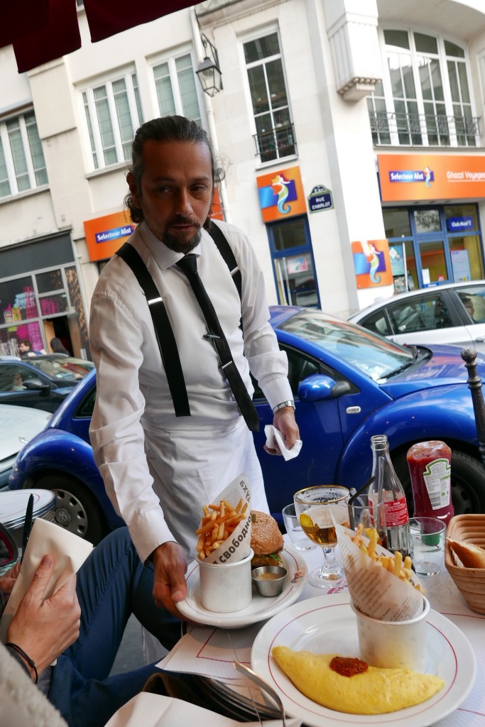 Burger et frites © GP