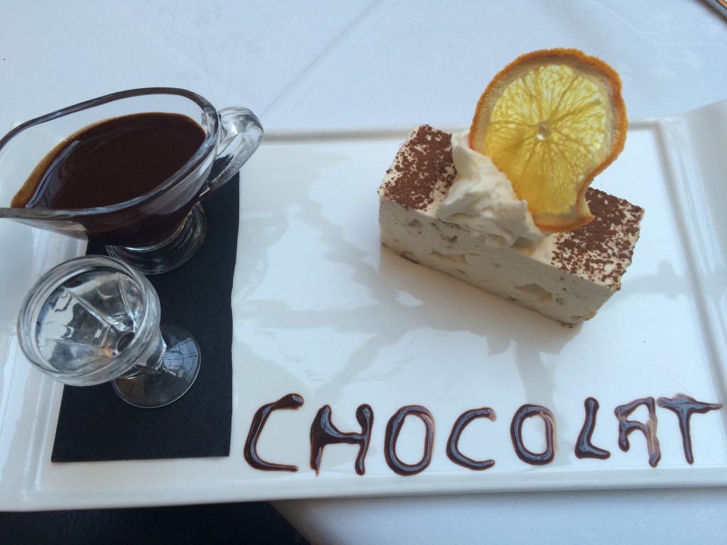 Parfait glacé à l'orange confite © GP