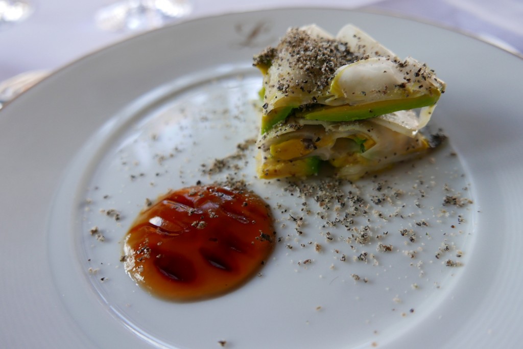 Mille-feuille d'avocat et céleri © GP