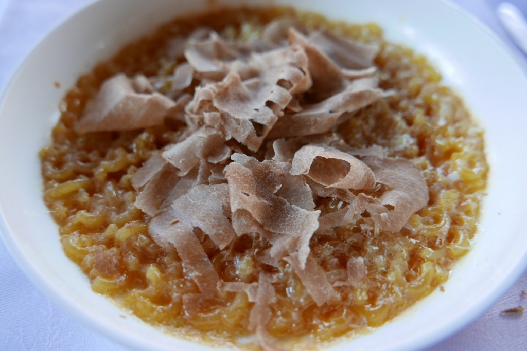 Coquillettes aux truffes blanches © GP