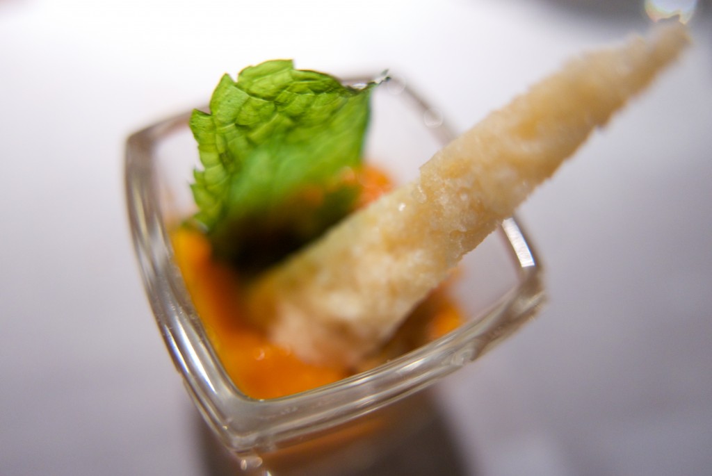 Velouté de tomate et parmesan © GP