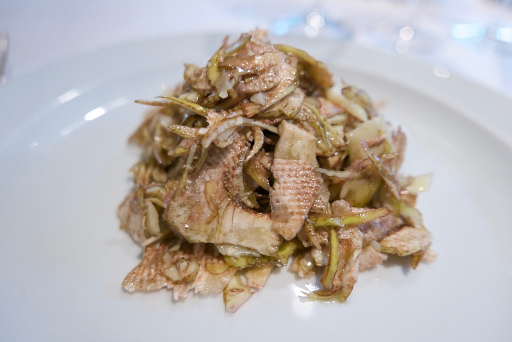 Salade d'artichaut et parmesan © GP