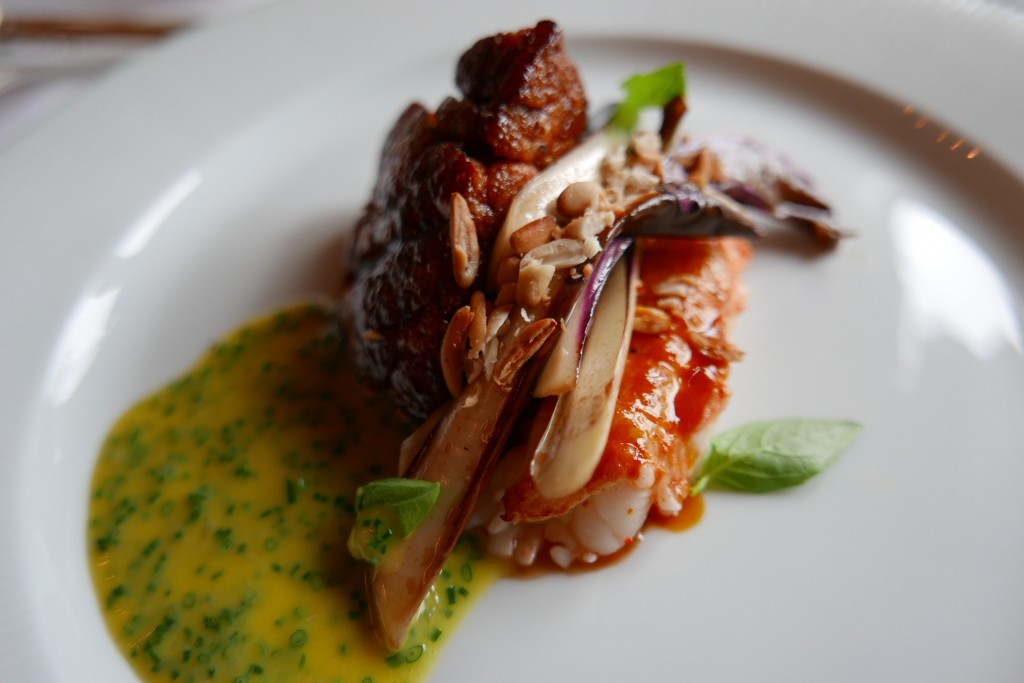 Ris de veau et langoustine © G