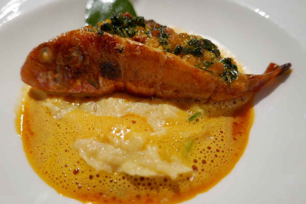 Rouget farci à la sicilienne © GP