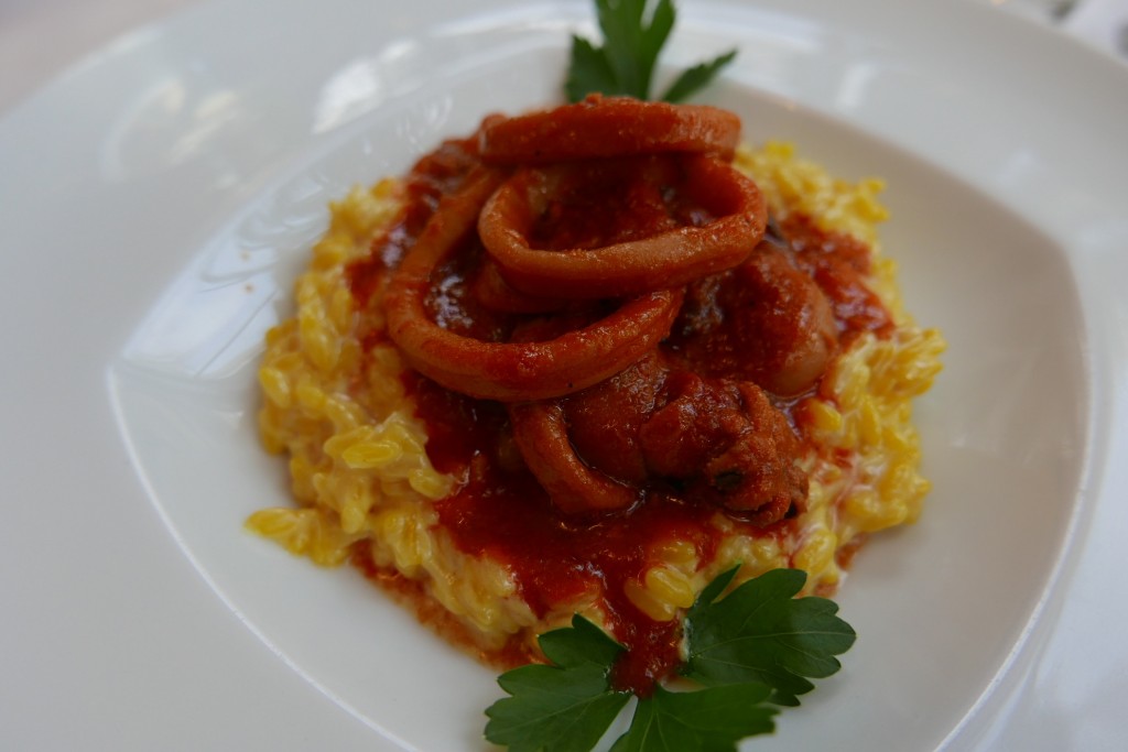 Risotto aux calamars © GP