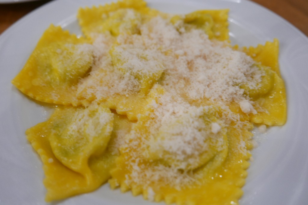 Tortelli aux herbes © GP