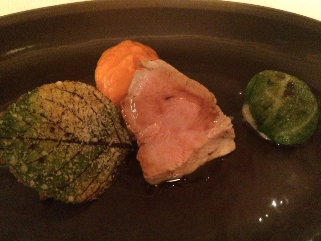 Veau et chou farci de ris de veau © GP