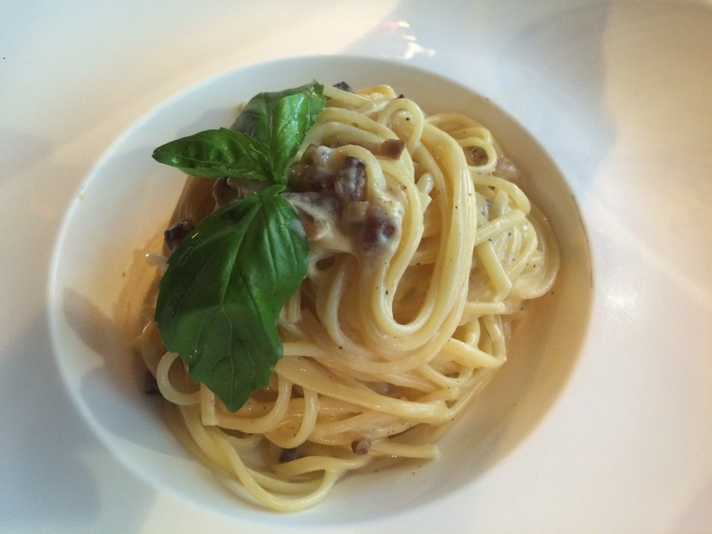 La "vraie" carbonara © GP