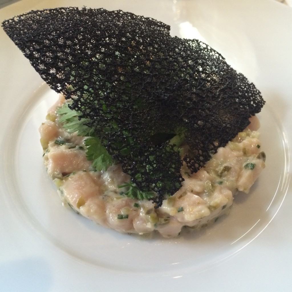 Tartare de veau, huîtres et wasabi © GP