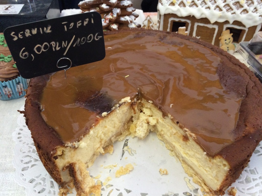 Le fameux cheese cake au caramel © GP