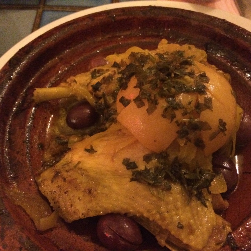 Tagine de poulet au citron © GP