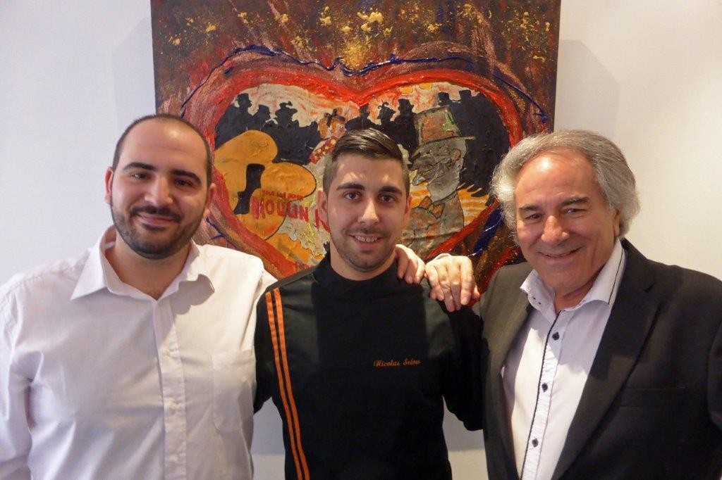 Julien, Nicolas et Guy © AA