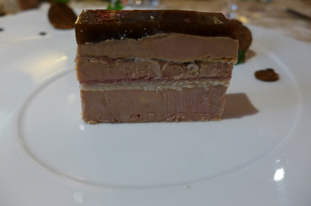 Opéra de foie gras et anguille © GP
