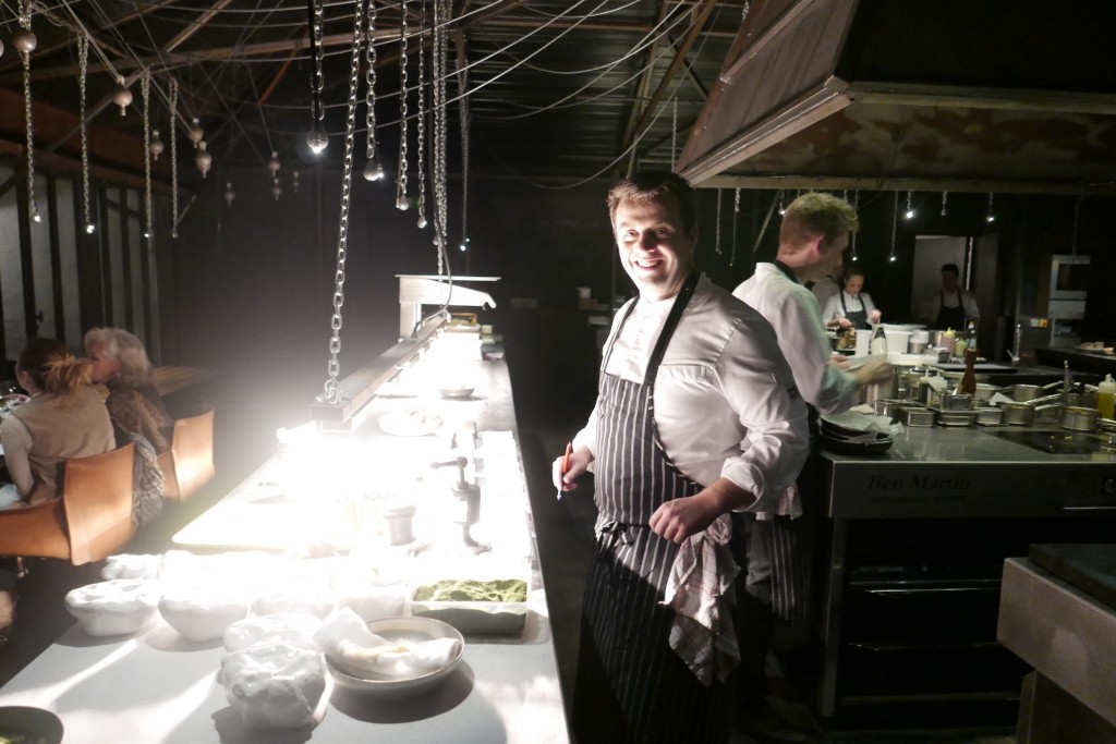 Alexandre Gauthier en cuisine © GP