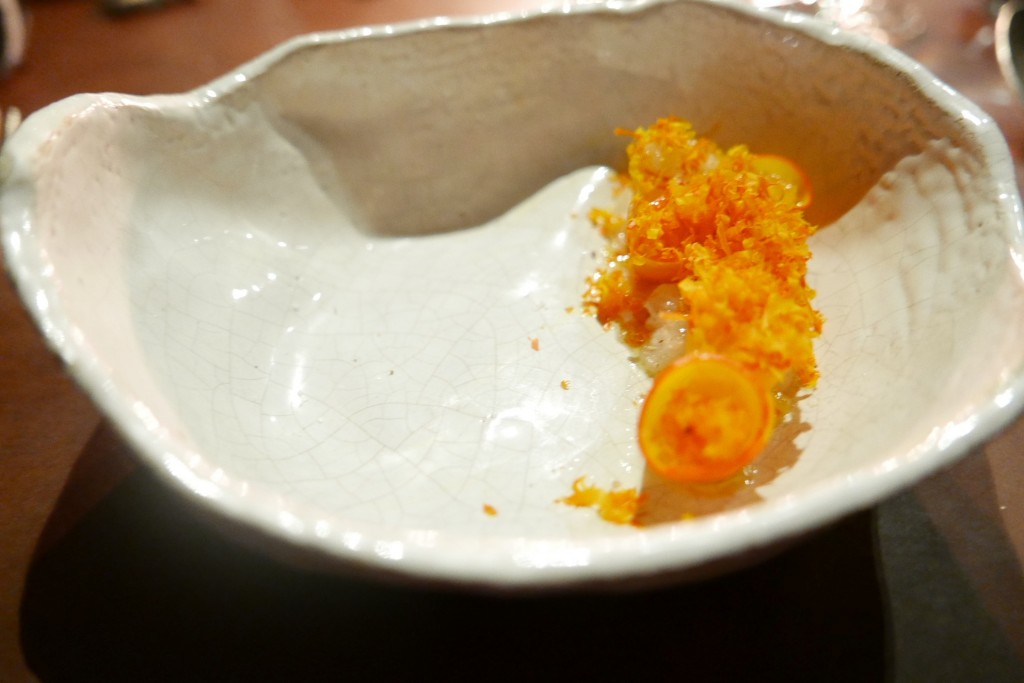 Langoustine et potimarron © GP