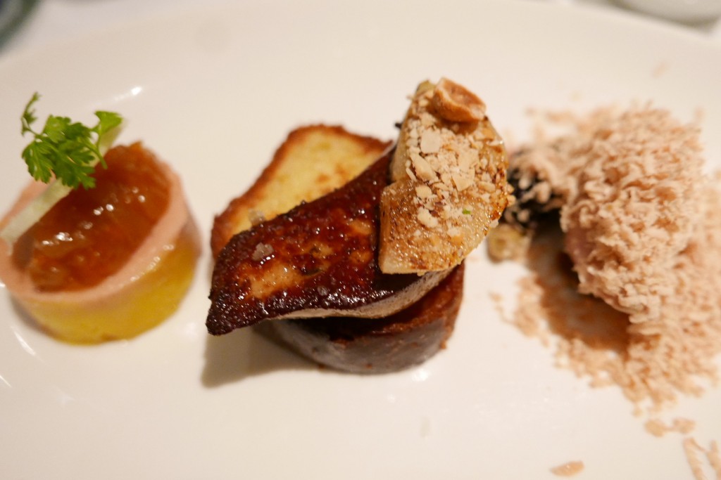Assiette des foies gras © GP