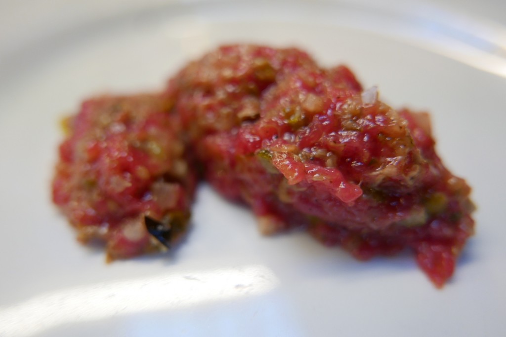 Tartare de boeuf © GP