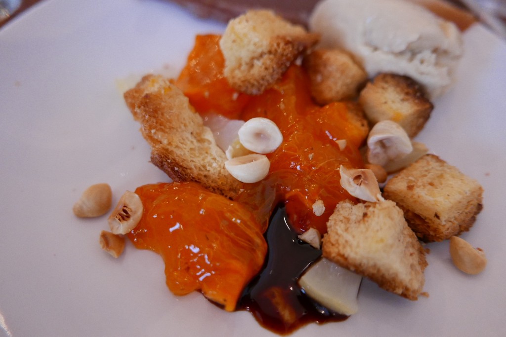 Kaki, pandoro, marron, foie gras © GP