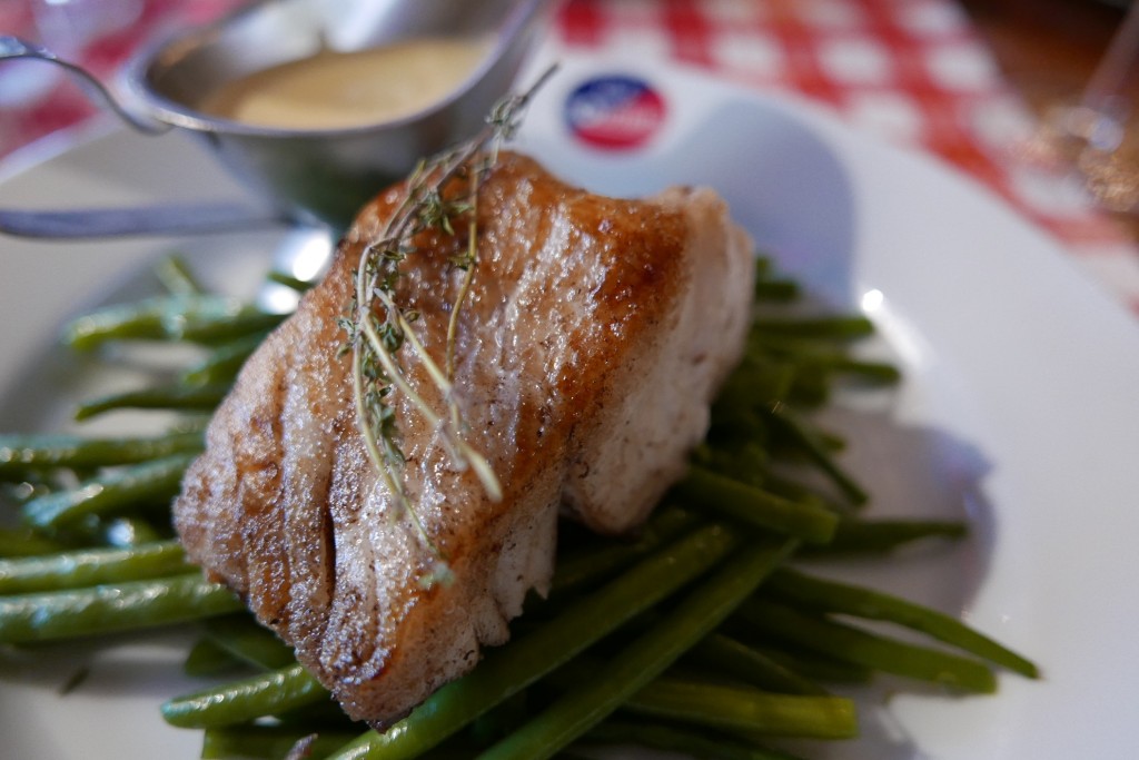 Cabillaud et haricots verts © GP