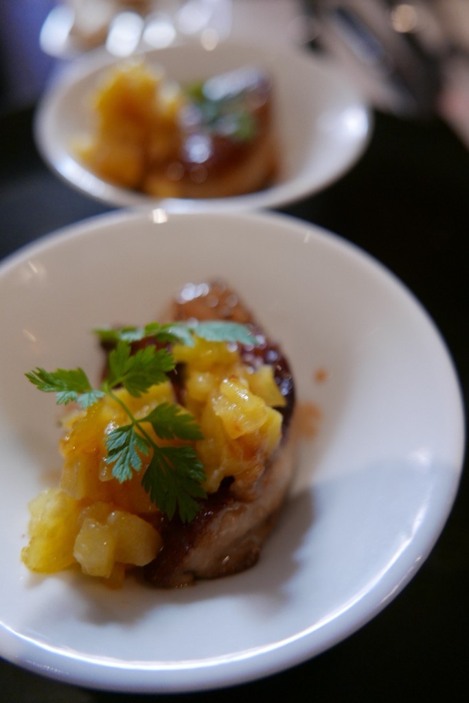 Foie gras chaud, streussel © GP