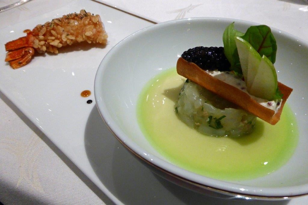 Langoustines en tartare et croustillantes © AA