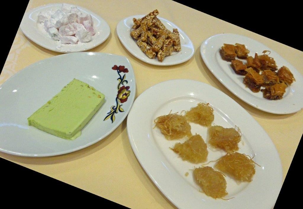 Les desserts © AA