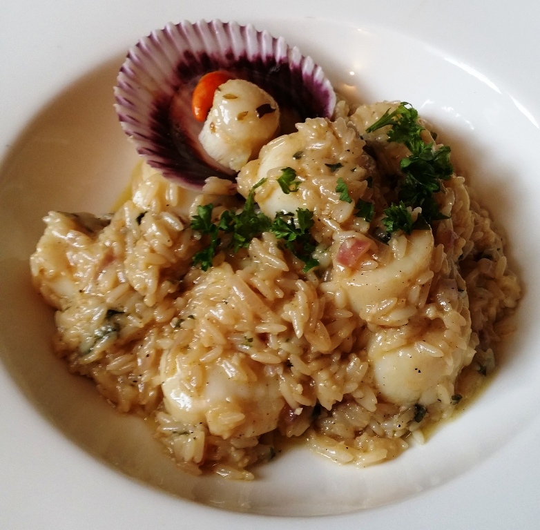 Risotto alle capesante © SK