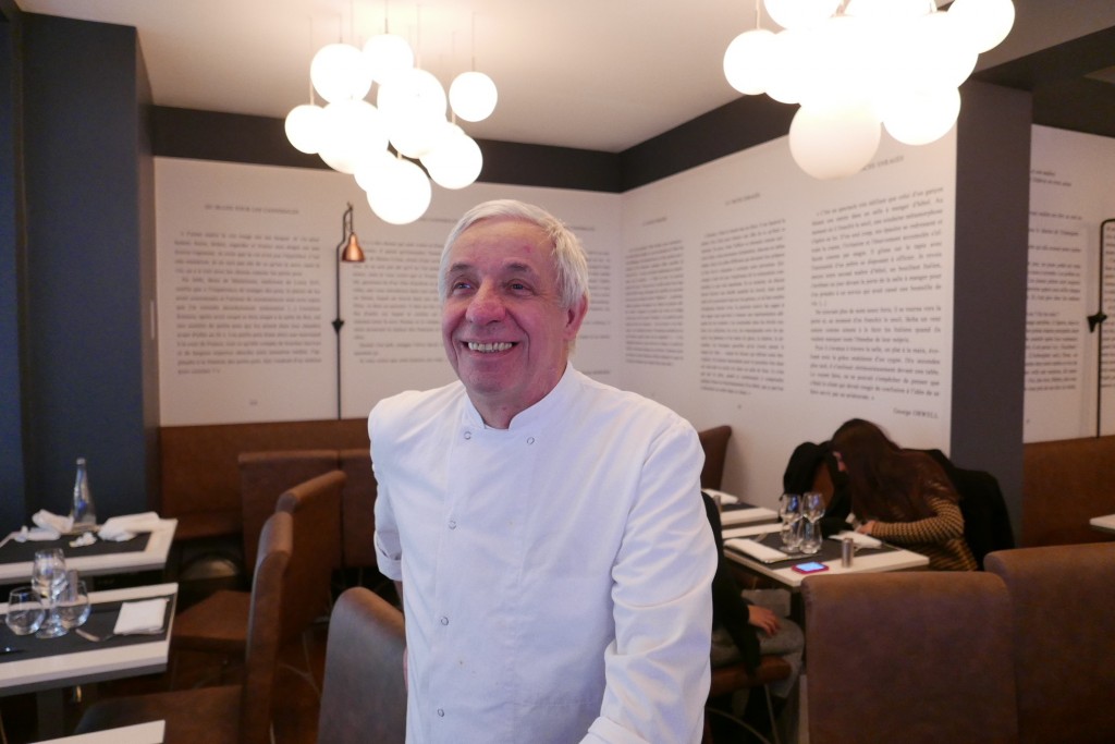 Gérard Idoux dans son nouveau décor © GP