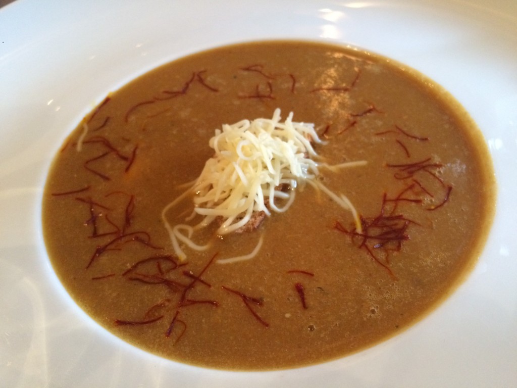 Soupe de poisson safranée © GP