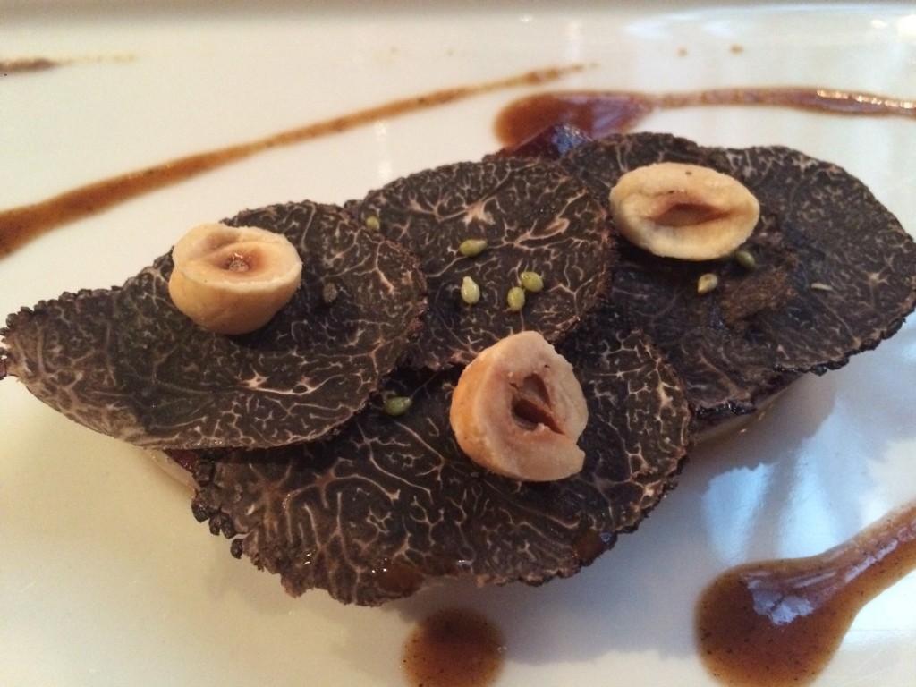 Foie gras chaud aux truffes © GP