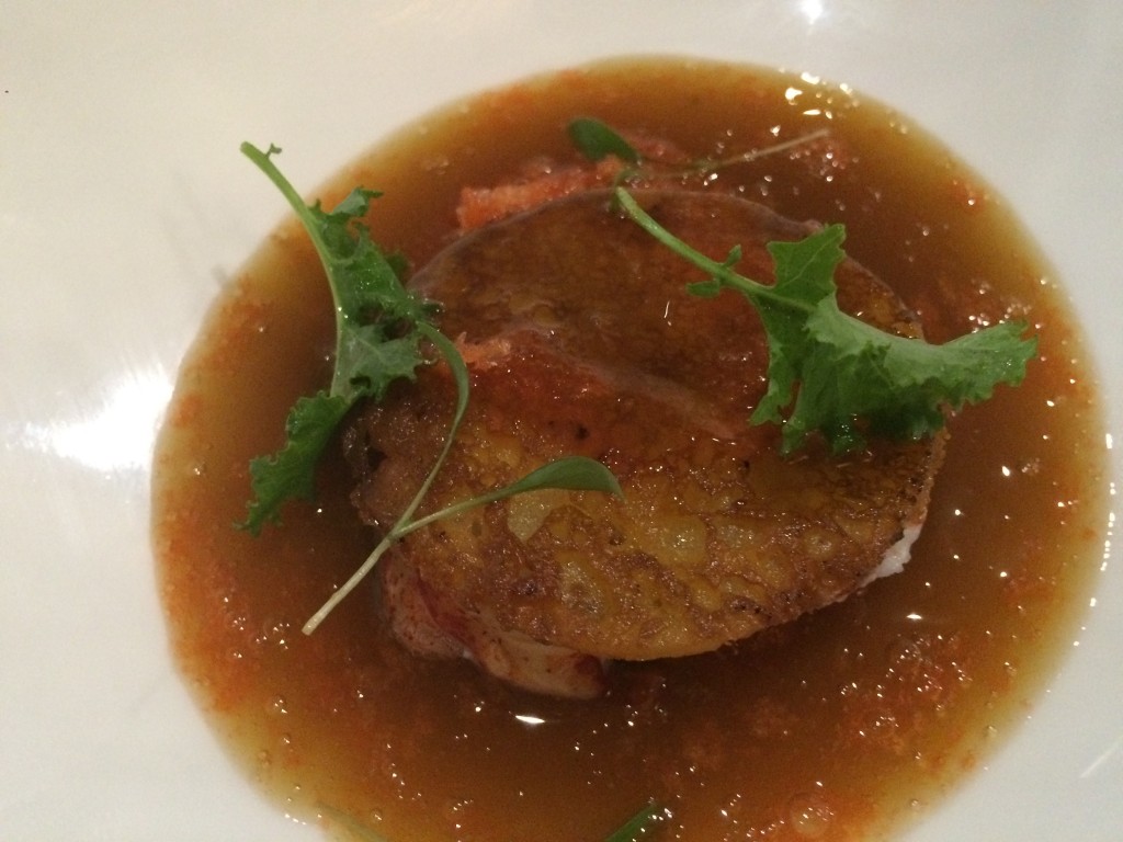 Gaspacho andalou, lapin et homard © GP