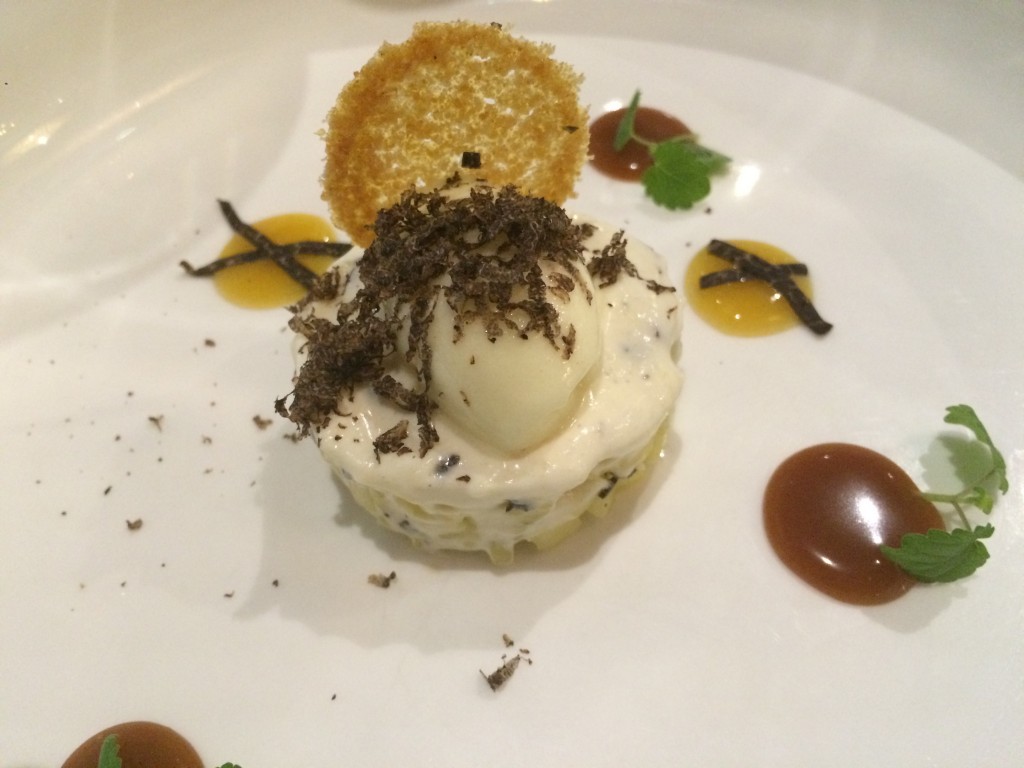 Ananas et caramel au beurre salé © GP