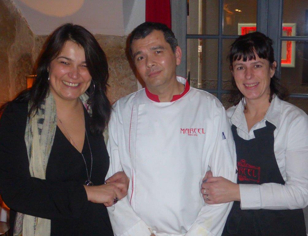 Karine, Jean-Luc et Cathy © AA