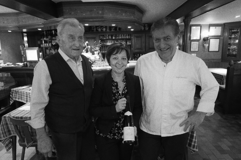 Jean-Jacques, Chantal et Jacques Bruckmann © GP